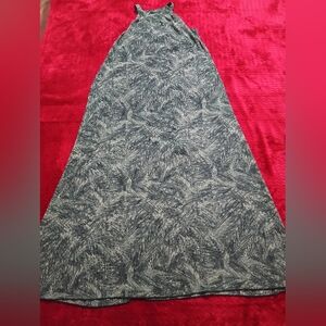 Mossimo Supply Co. Black and White Maxi Dress